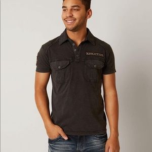 Affliction American Customs Motor Club Polo